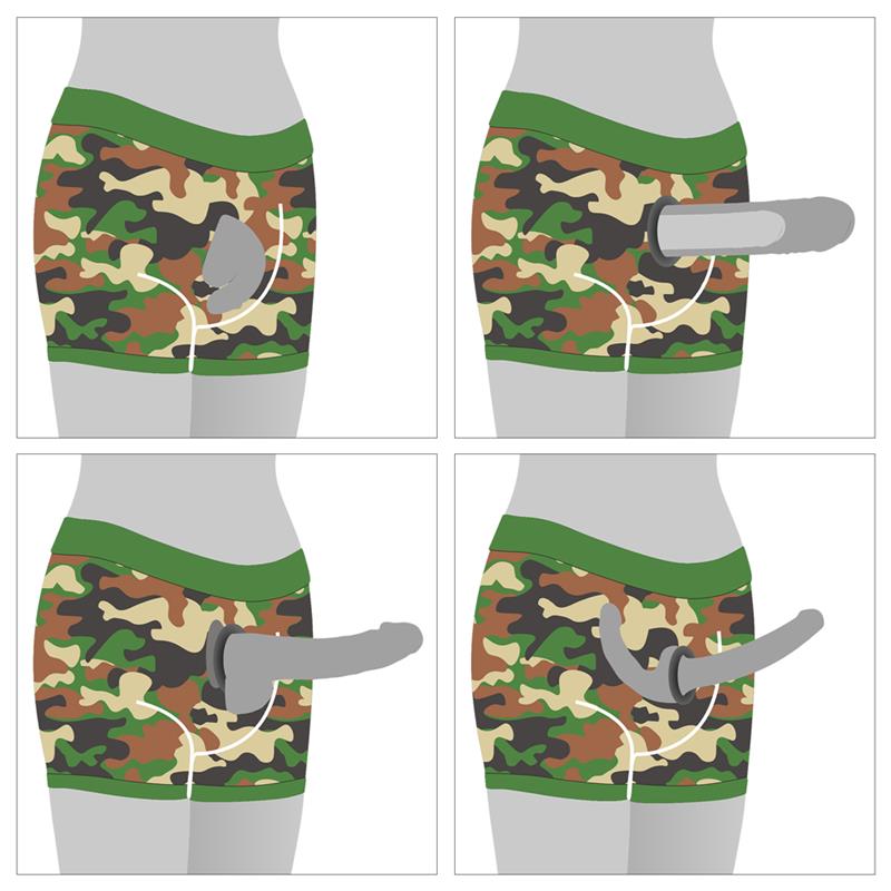 Camo Strapon Shorts 33-37 – Image 4