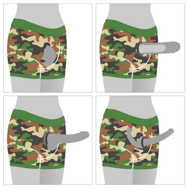 Camo Strapon Shorts 38-42 – Image 5
