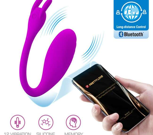 Catalina Vibrating Egg with APP Pink