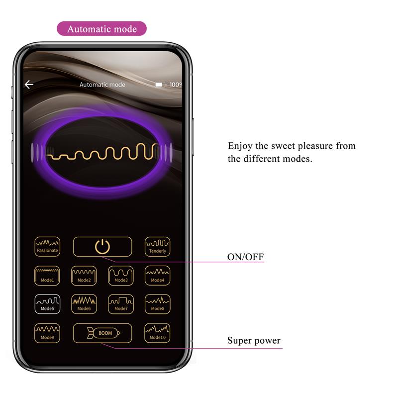 Catalina Vibrating Egg with APP Purple – Image 6