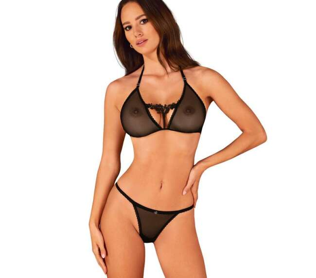 Celia Noir 2 Pieces Set