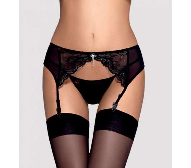 Charms Garter Belt and Thong
