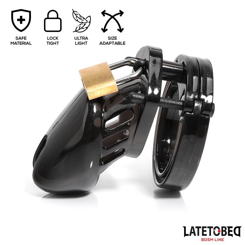 Chastity Penis Cage Short Black – Image 5