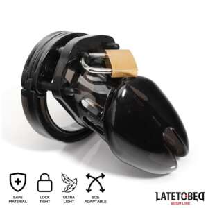 Chastity Penis Cage Short Black
