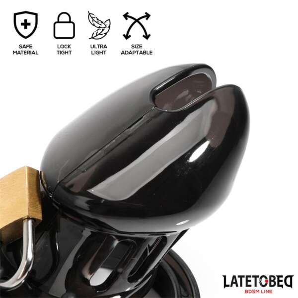 Chastity Penis Cage Short Black – Image 6
