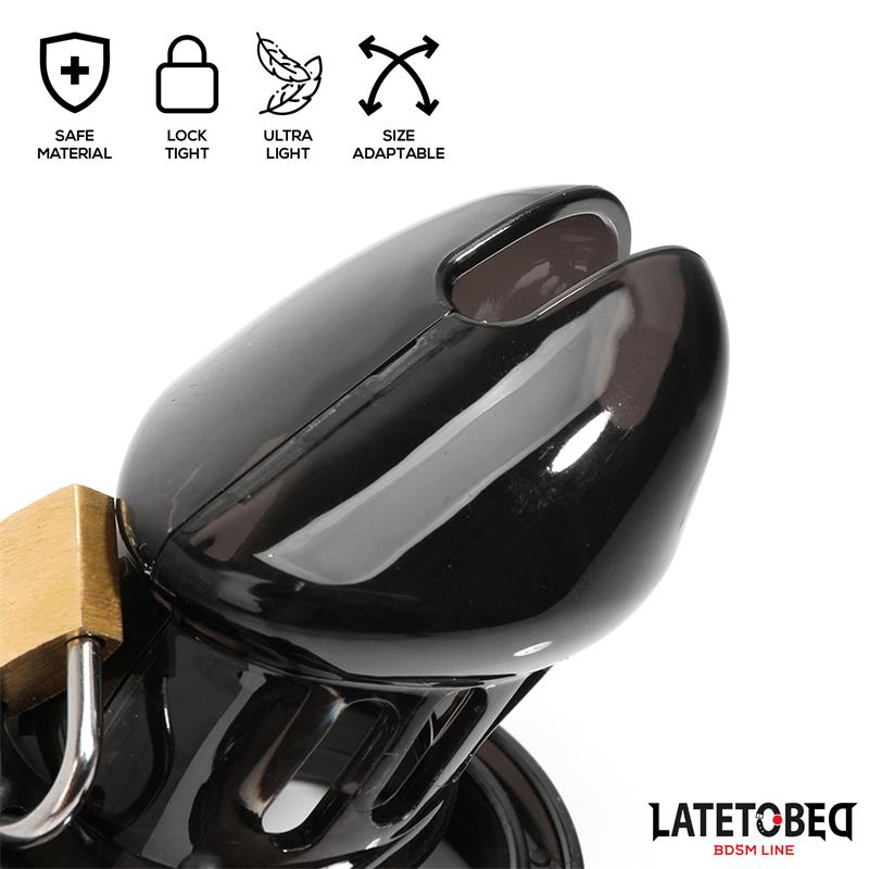 Chastity Penis Cage Short Black – Image 6