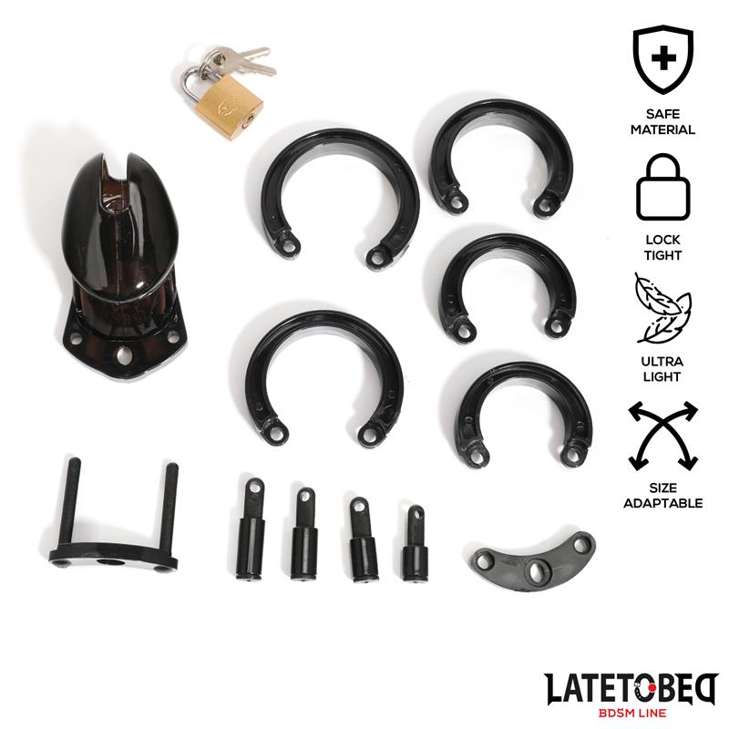 Chastity Penis Cage Short Black – Image 7