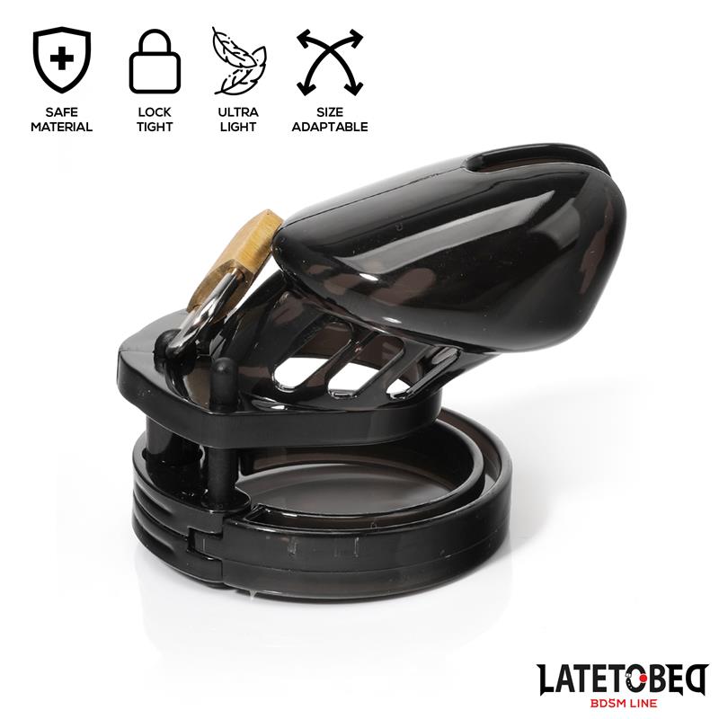Chastity Penis Cage Short Black – Image 8
