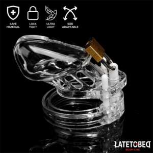 Chastity Penis Cage Short Clear