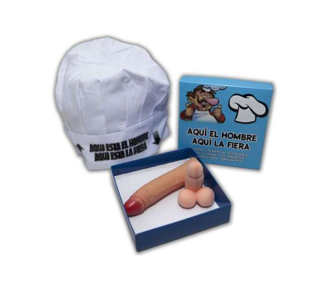 Chef's Hat, Brooch and Stimulator Set