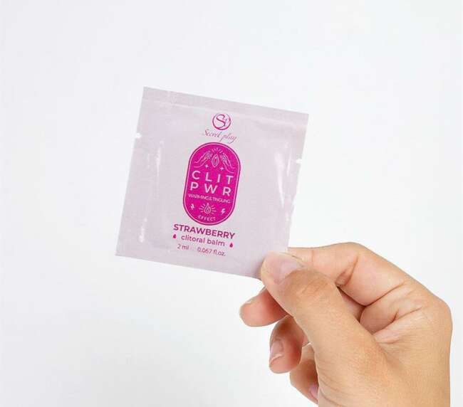 Clitoral Power Strawberry Balm Sachet 2 ml
