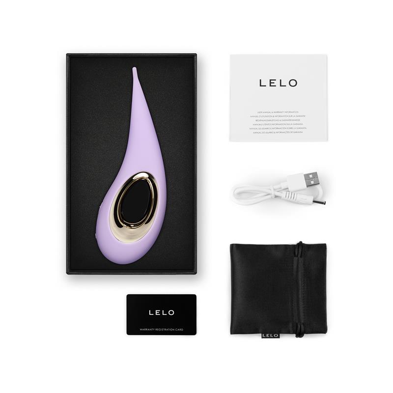 Clitoris Stimulator Lelo Dot Lilac – Image 8