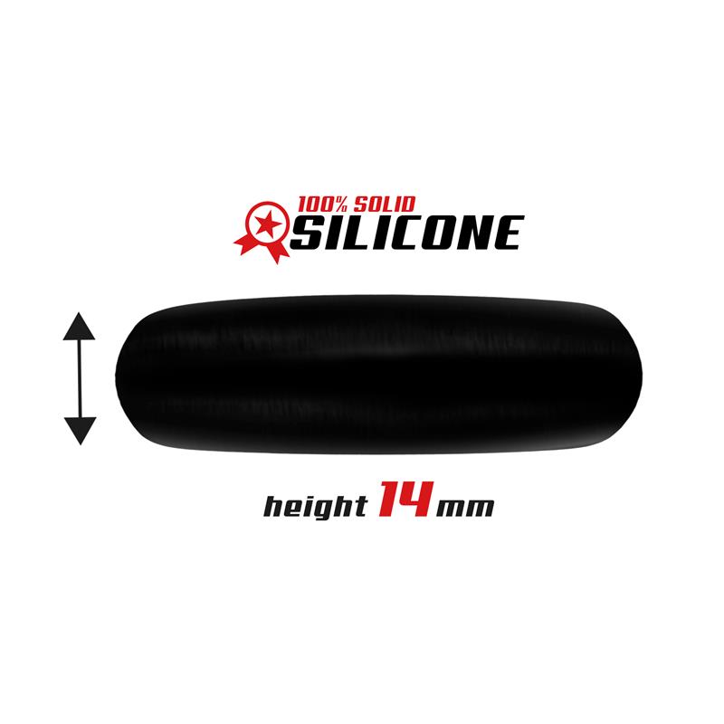 Cock Ring Solid Silicone 5 cm Black – Image 5
