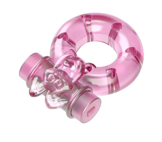 Cock Ring with Vibrating Bullet Rabbit