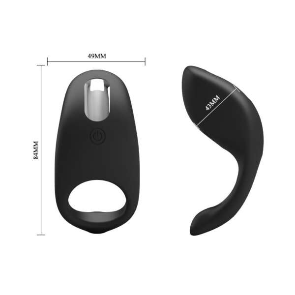 Cockring Gemma USB Silicone Black – Image 8