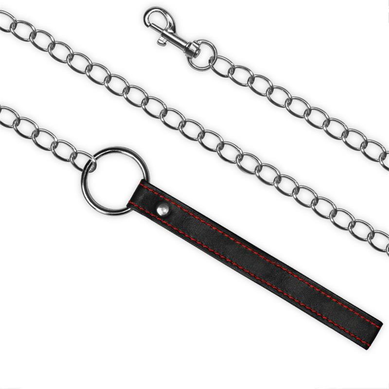 Collar and Leash Bondage Black – Image 3