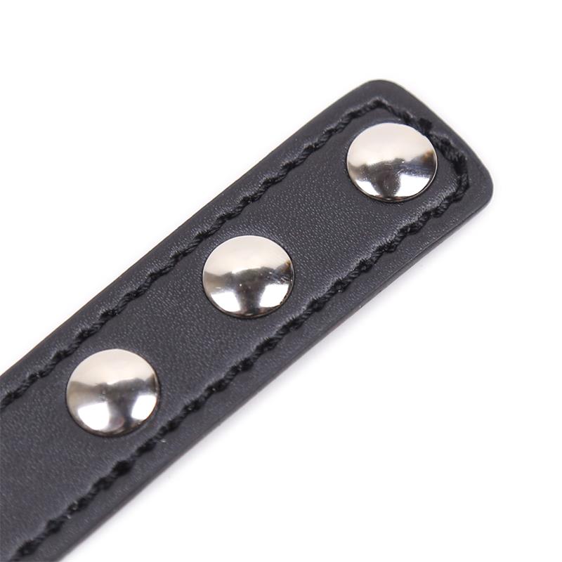 Collar with Heart Shaped Hoop Adjustable 41,5 cm Black – Image 4