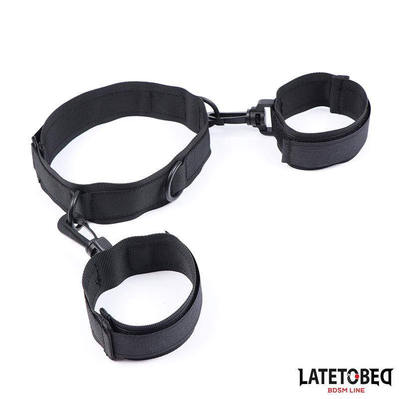 Collar with Wrist Restraints Nylon – Image 5