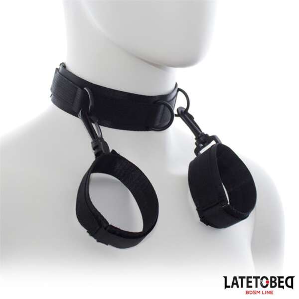Collar with Wrist Restraints Nylon
