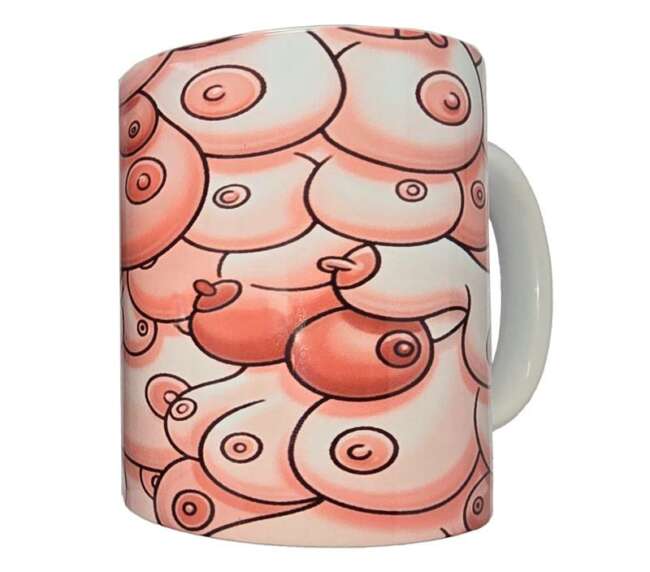 Color Mug Breast 370ml