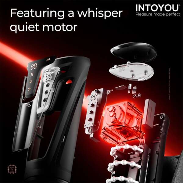Conor Male Masturbator with Thrusting, Vibration and Heat Function – Image 5