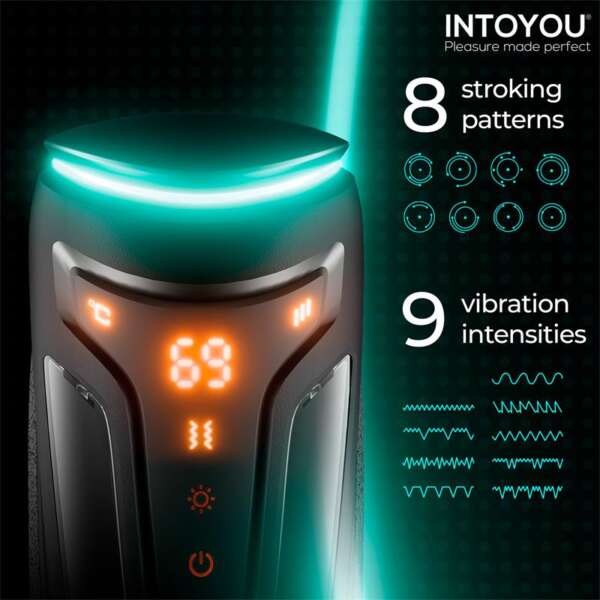 Conor Male Masturbator with Thrusting, Vibration and Heat Function – Image 11