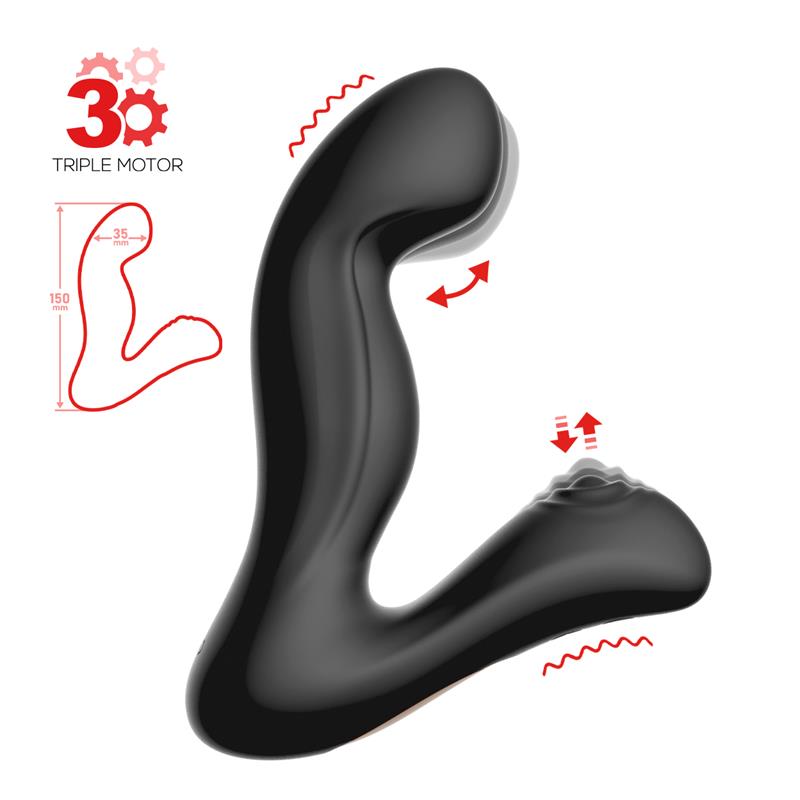Convo Prostate Massager with Tapping and Finger Wiggle Function – Image 8