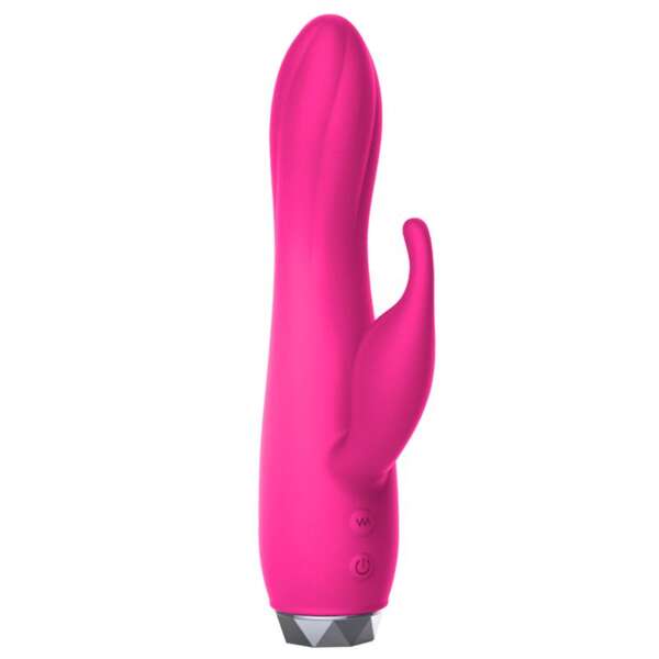 Couby Silicone Rabbit Vibe Pink – Image 4
