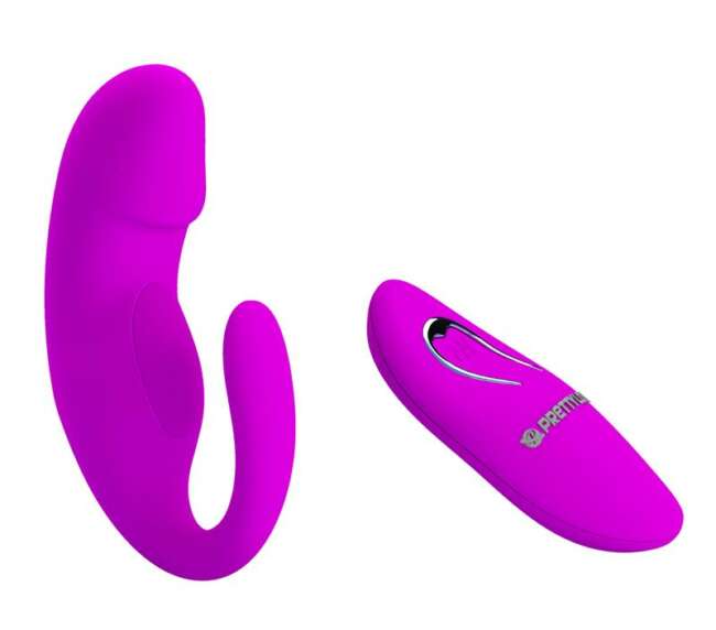 Couples Toy with Remote control Pink