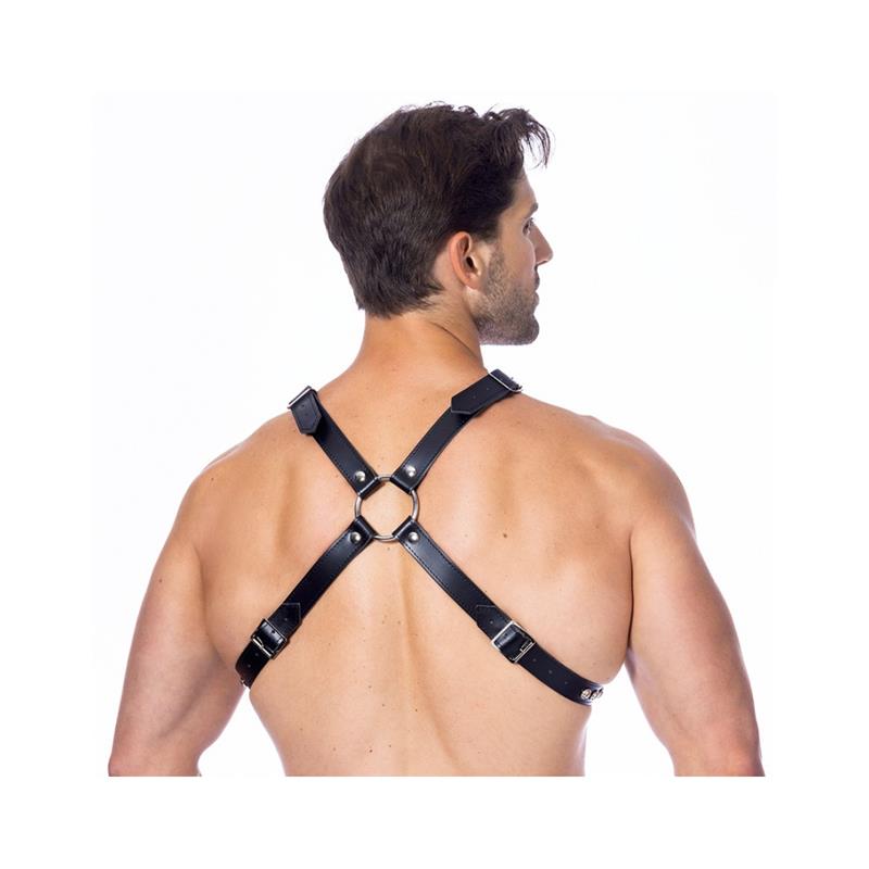 Cross Adjustable Leather Harness – Image 3