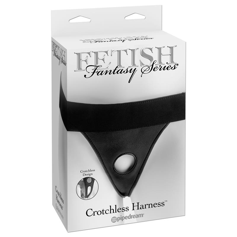 Crotchless Harness Black – Image 4