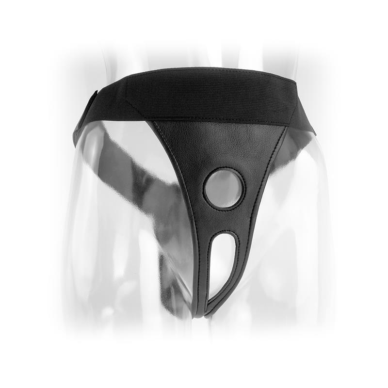 Crotchless Harness Black