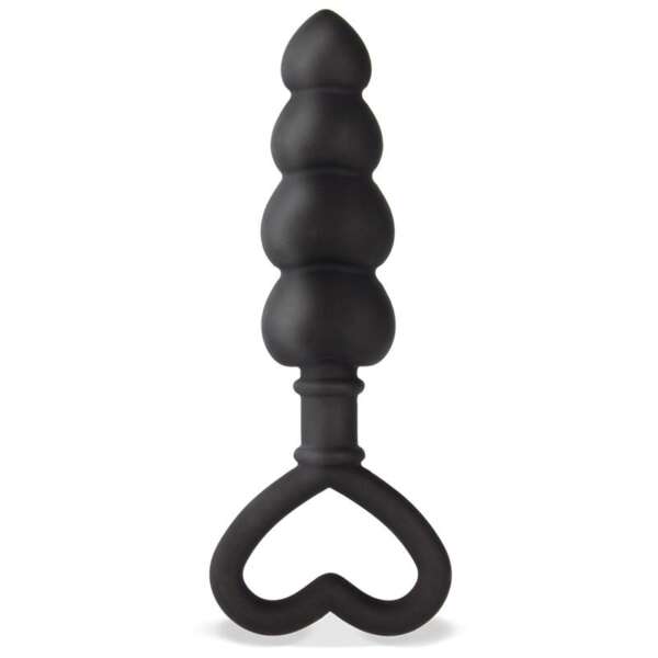 Cuore Anal Plug Silicone Black – Image 4