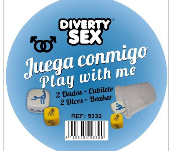 Cup with 2 Small Dice Positions and Place