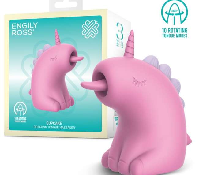 Cupcake 360º Rotating Tongue Massager