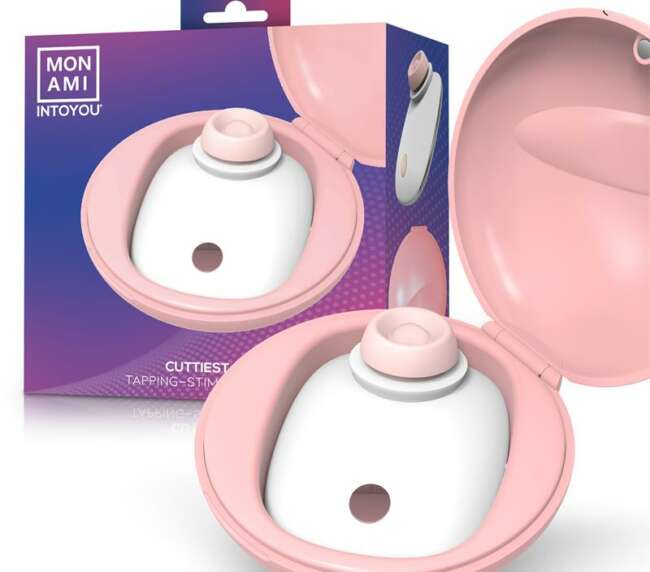 Cuttiest Stimulator with Tapping and Magnetic Charging Protective Case