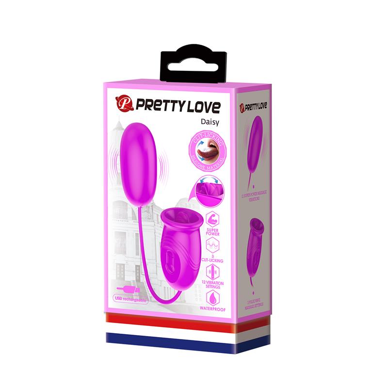 Daisy Vibrating Egg and Licking Stimulator – Image 9