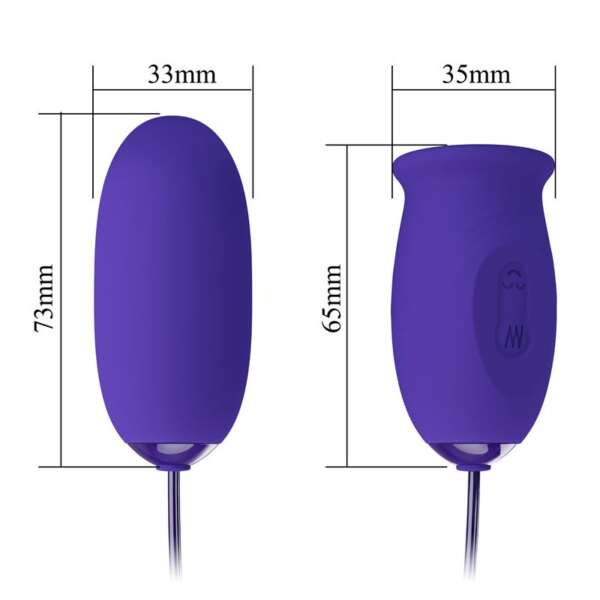 Daisy Youth Egg Vibrator and licking tongue – Image 9