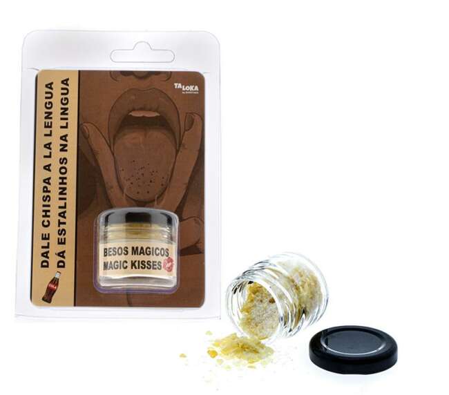 Dale Chispa a la Lengua Caramelo Sabor Cola con Chasquido