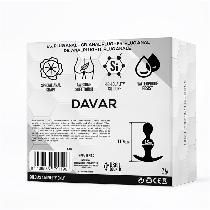 Davar Anal Plug Silicone – Image 3