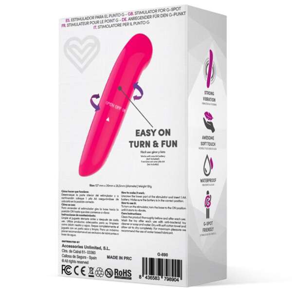 Denzel Stimulator Easy Quick Pink – Image 4