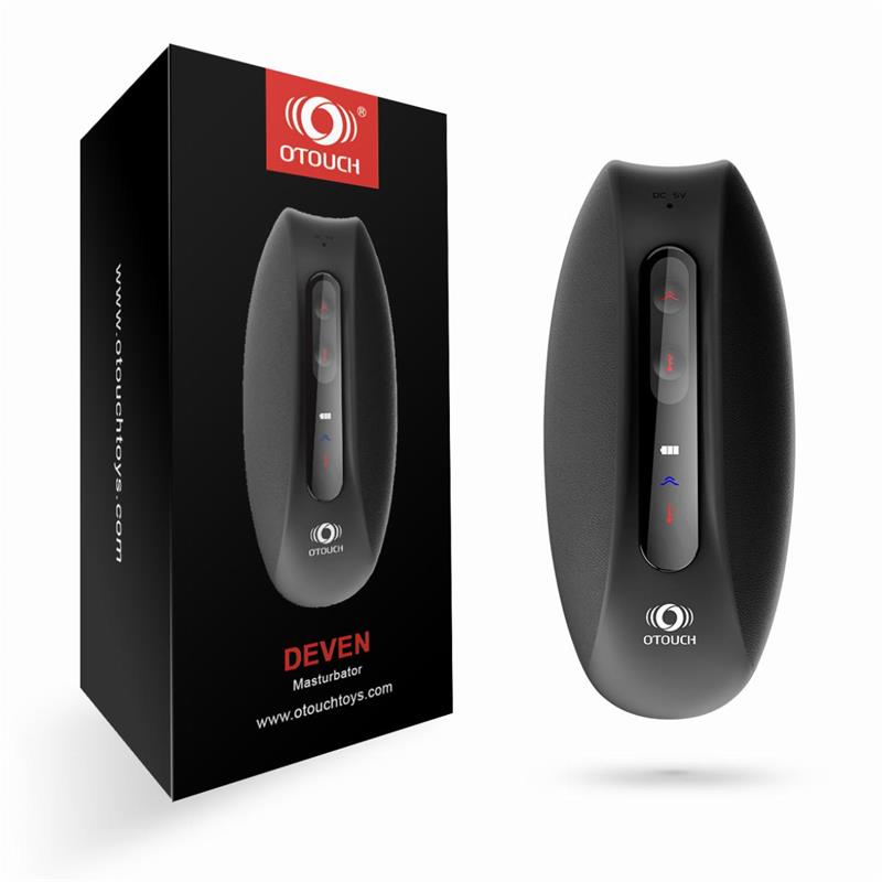 Deven Masturbator with Vibration, Temperature and Up & Down Function – Image 4