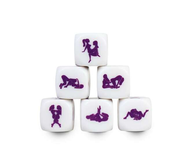 Dice Kamasutra Lesbians Couples 25 mm