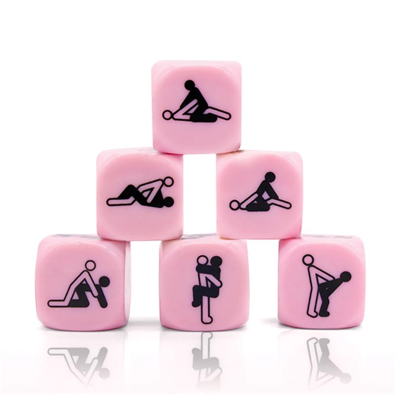 Dice Kamasutra Pictograms 6 Postures 25 mm – Image 3