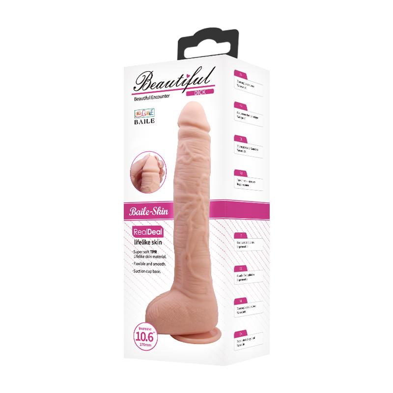 Dick Realistic Dildo with Suction Cup Flesh – Image 8