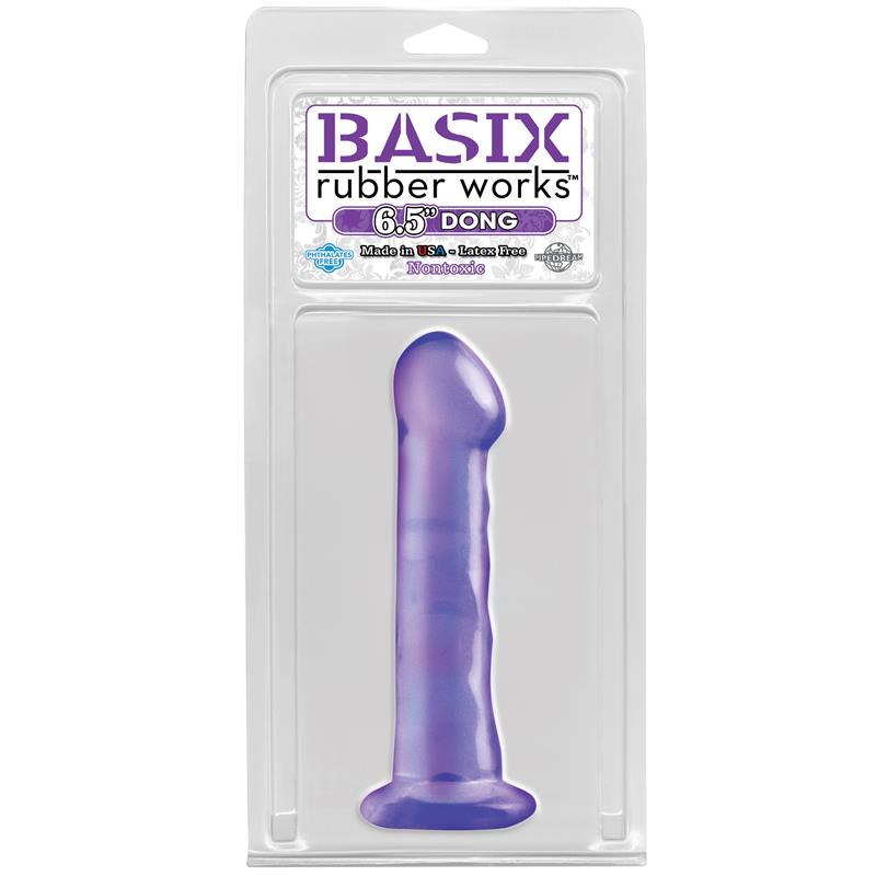 Dildo 16,51 cm with Suction Purple – Image 3