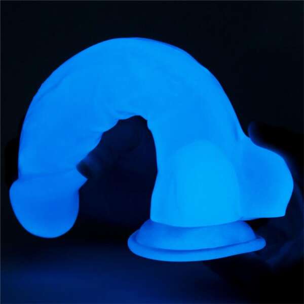 Dildo 8.5 Lumino Blue Light – Image 3