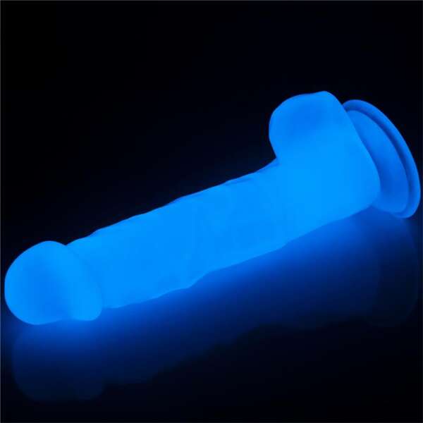 Dildo 8.5 Lumino Blue Light – Image 12