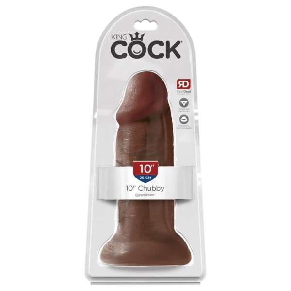 Dildo Chubby 10  Brown – Image 4