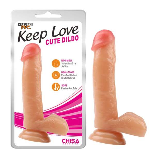 Dildo Cute 17.8 x 4 cm Flesh – Image 4